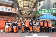 광진소방서, 다중밀집지역 불조심 화재예방 캠페인