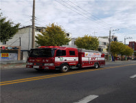 광양 광영119, 시민과 함께하는 소방차 퍼레이드