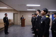 안전! 새내기 소방관 12명 사천소방서 근무를 명 받았습니다!