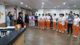 영광소방서 함평119, 함평군공립요양병원 합동소방훈련