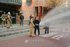 서울 강서소방서, 노유자시설 민ㆍ관 합동 소방훈련