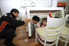 도봉소방서, 한내어린이집 지진체험 안전교육진행