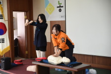 강서소방서, 서울시 농아인협회 강서지부 CPR교육 