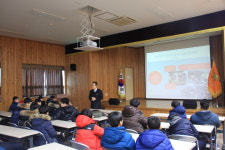 영주소방서, 대영중학교 미래소방관 체험교실 운영