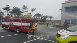 충주소방서, 인팩 충주공장 합동소방훈련