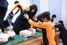 서울강서소방서, 호서직업전문학교 심폐소생술 교육