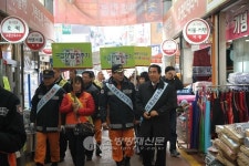 구로소방서, 겨울철 전통시장 안전ㆍ민생살리기 캠페인
