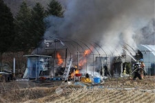 동두천 광암동 비닐하우스 화재… 9백만원 피해