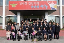 산청소방서, 허수호 단성119안전센터장 정년 퇴임식