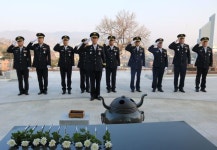 합천소방서, 2017년 신년 충혼탑 참배식
