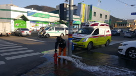 의령소방서, 겨울철 대비 관내 소방용수시설 점검