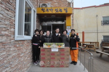 제천소방서장, 설 명절 사회복지시설 위문