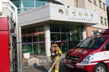 강원고성소방서, 노인주거시설 연화마을 대상 소방훈련