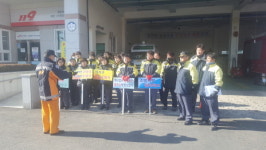 자인공설시장 장보기 행사ㆍ주택소방시설 설치촉진 캠페인