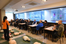 서울강서소방서, 키즈돌핀수영장 관계자 심폐소생술교육