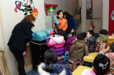 영등포소방서, 큰별어린이집 안전체험관 운영