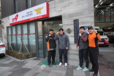 고덕119안전센터 찾은 부산 소방관들