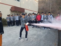 여수 여서119, 한영고등학교 소방교육‧훈련