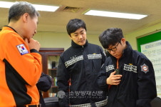 강남소방서, 119구급대 웨어러블 캠 시연회