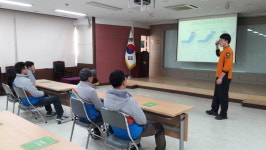 원주소방서, CJ대한통운 택배기사 소방안전교육