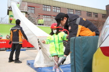 강동소방서, 서울한산초등학교 찾아가는 119이동 체험교실 운영
