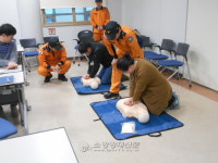 구미 봉곡119, 봉곡119안전센터 봉곡도서관 공공기관 합동 소방훈련