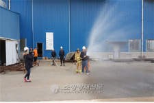 목포 지도119, 영창중공업 현장적응훈련