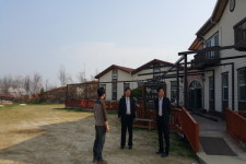 장택이 사천소방서장, 축사시설 현장방문 지도에 나서