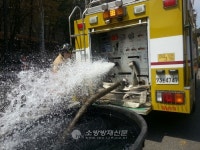 강남소방서, 특장소방차 전문성 강화 훈련