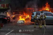 전주 호성동 상가 마트서 불… 2천3백만원 피해