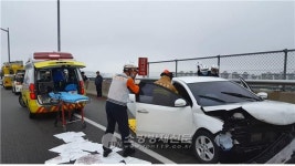 공항신도시JC 램프구간 교통사고 구조