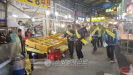 정읍소방서, 전통시장 ‘소방차 길 터주기’ 캠페인