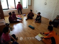 여수 여서119, 둔덕동 용수마을 산불예방 캠페인