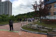 여수소방서 현장대응단, 웅천중 합동소방훈련