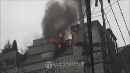 강남 청담동 빌딩 옥상서 불… 6명 대피