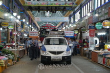 조치원소방서, 세종 전통시장 소방차 길 터주기 캠페인