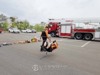 강원고성소방서, 119구조대 소속 대원 3명 인명구조사 자격 취득
