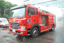 양천소방서, 고압살수장치 도입… 미세먼지줄이기 동참