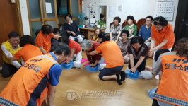 강북소방서, ‘찾아가는 심폐소생술’ 교육