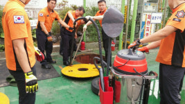 서울강서소방서,  자가주유취급소 정비ㆍ청소