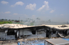 익산 공장 임시 사무실서 불… 1명 전신 화상