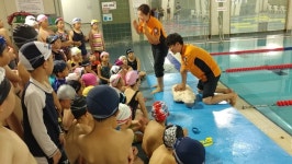 성북소방서, 개운산스포츠센터 여름철 찾아가는 물놀이 소방안전교실 운영