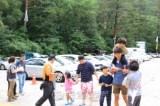 평창소방서, 오대산 문화축전 방문객 대상 캠페인