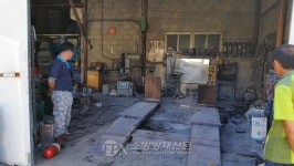 단 3대의 분말소화기, 대형화재 막았다