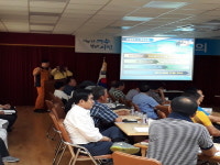 여수 돌산119, 돌산읍 면사무소 소방훈련
