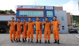 이흥교 강원소방본부장, 묵호119안전센터 격려 방문