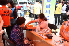 구로소방서, 지역주민과 함께하는 자장면 무료 나눔봉사