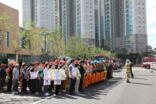 대구북부소방서 , 삼성창조캠퍼스서 2017년 긴급구조종합훈련 