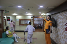 부산진소방서, 효사랑요양병원 현장 컨설팅