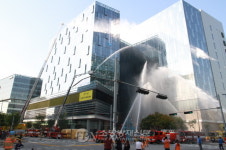 마포소방서, 삼성 SDS 상암센터 긴급구조종합훈련